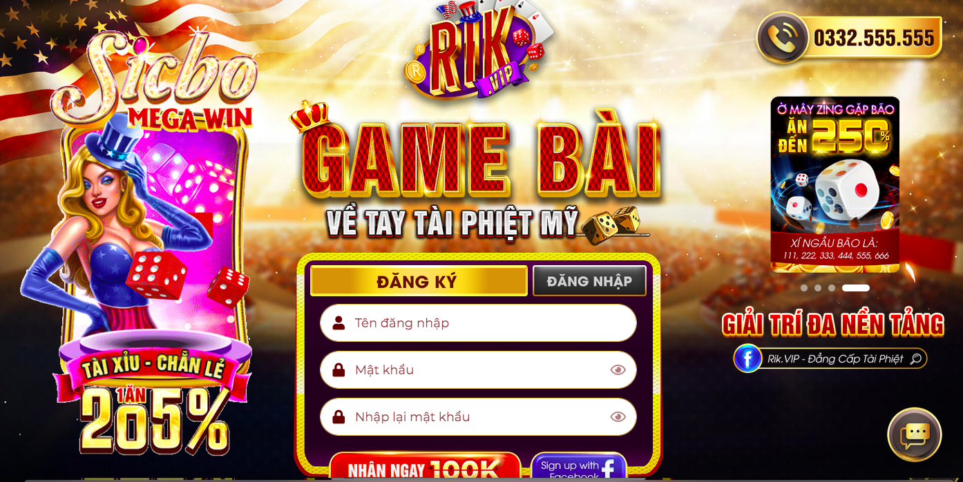 Giới thiệu Rikvip - sân chơi đẳng cấp cho game thủ
